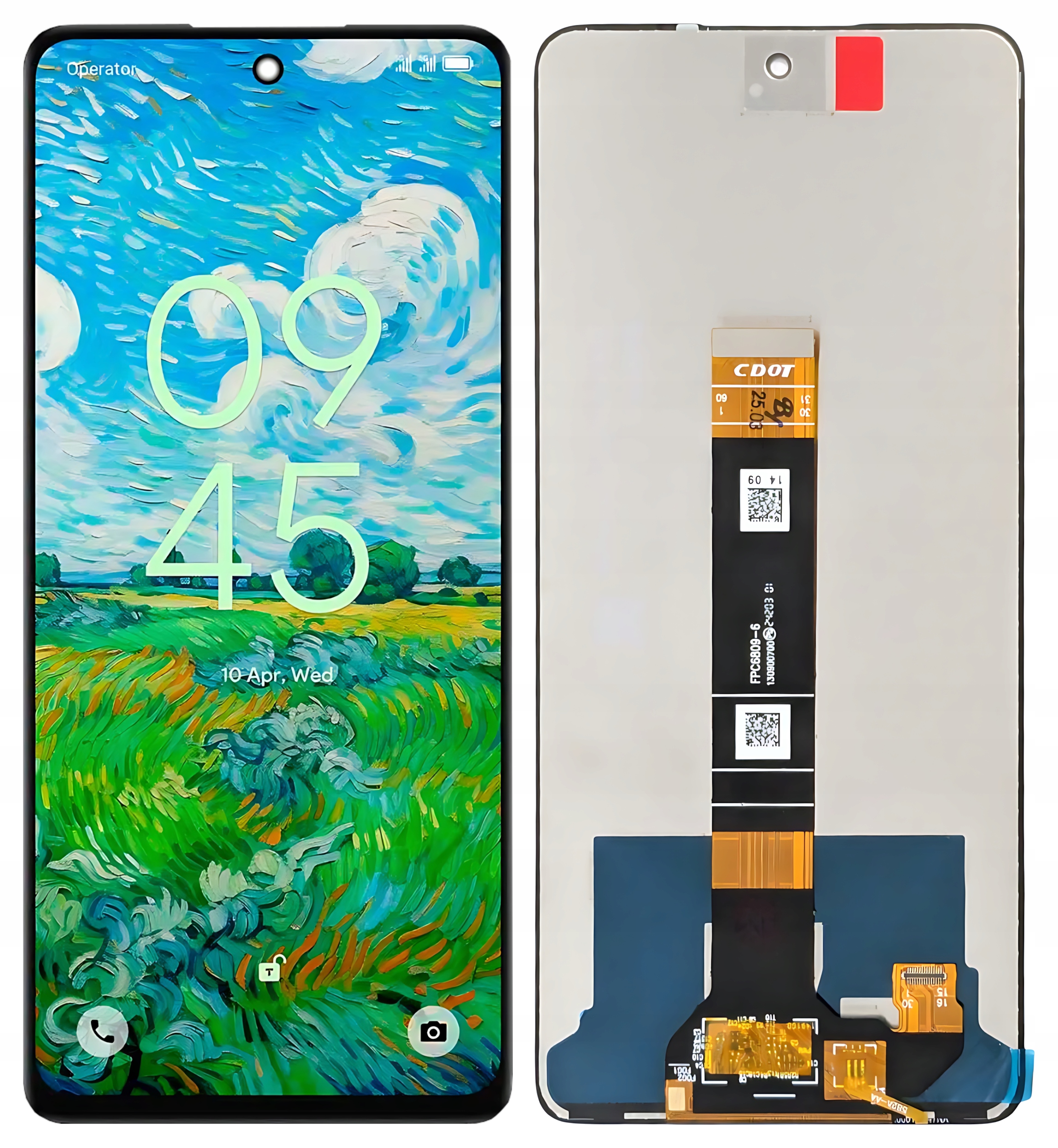 Displej pro Tcl 50 Pro Nxtpaper LCD displej T803E