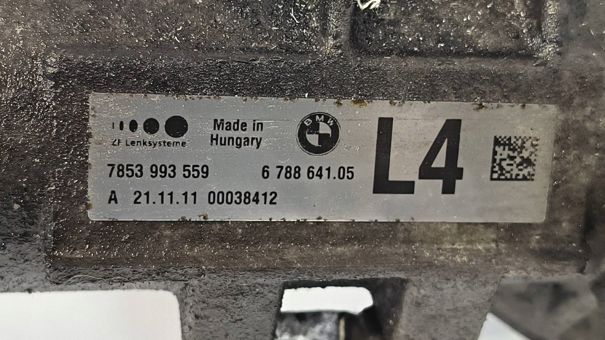 control 7853993559 BMW 750I L 7 F01