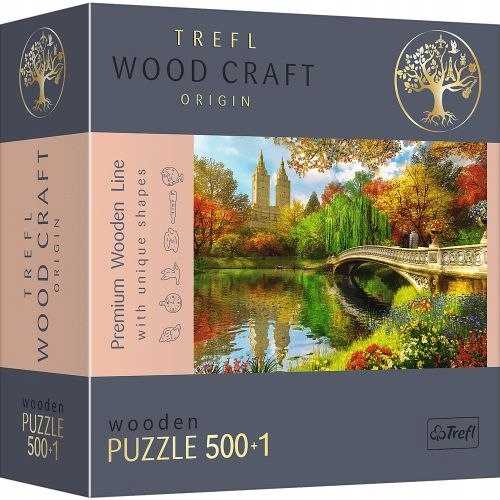 

Puzzle 500+1 Trefl Drewniane Central Park, Manha