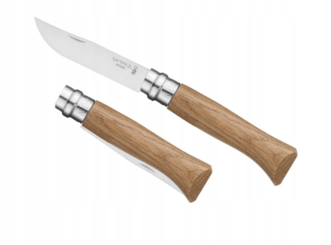 

Nóż Składany Opinel Turystyczny Lux Inox Dąb Nr 08