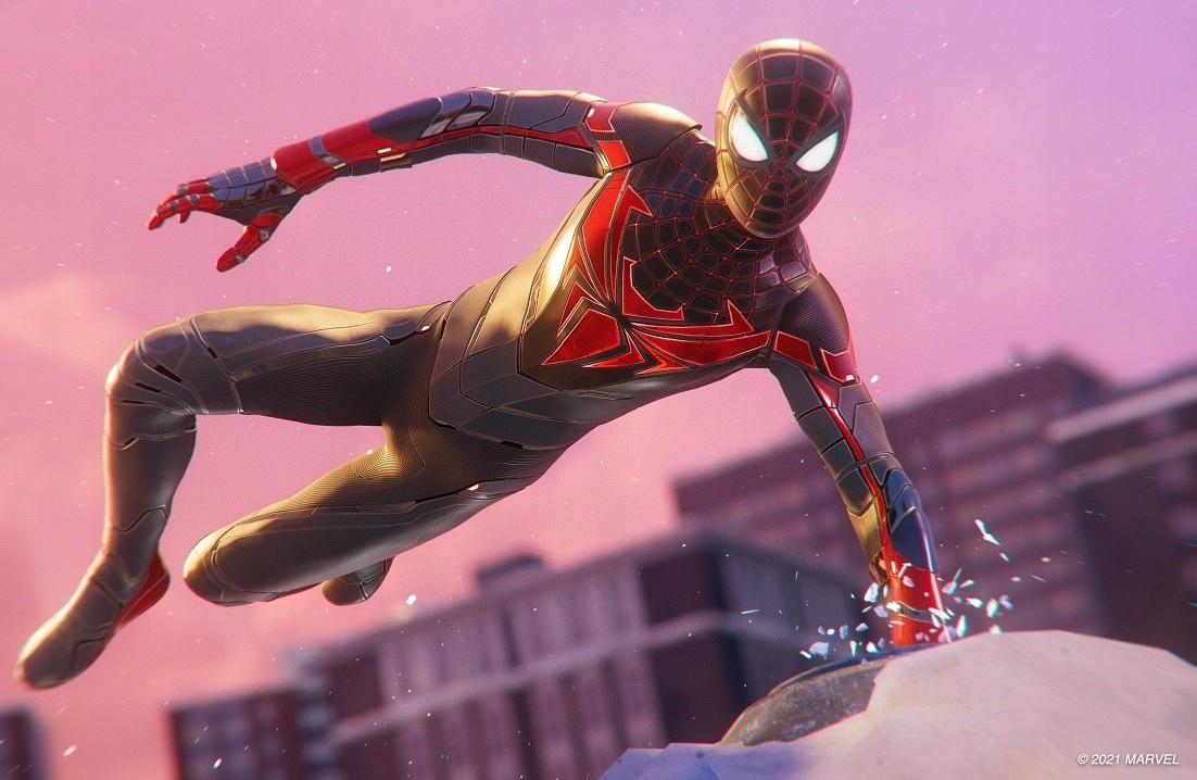 GRA SPIDER-MAN MILES MORALES /PS5/ PŁYTA PO POLSKU Tryb gry singleplayer