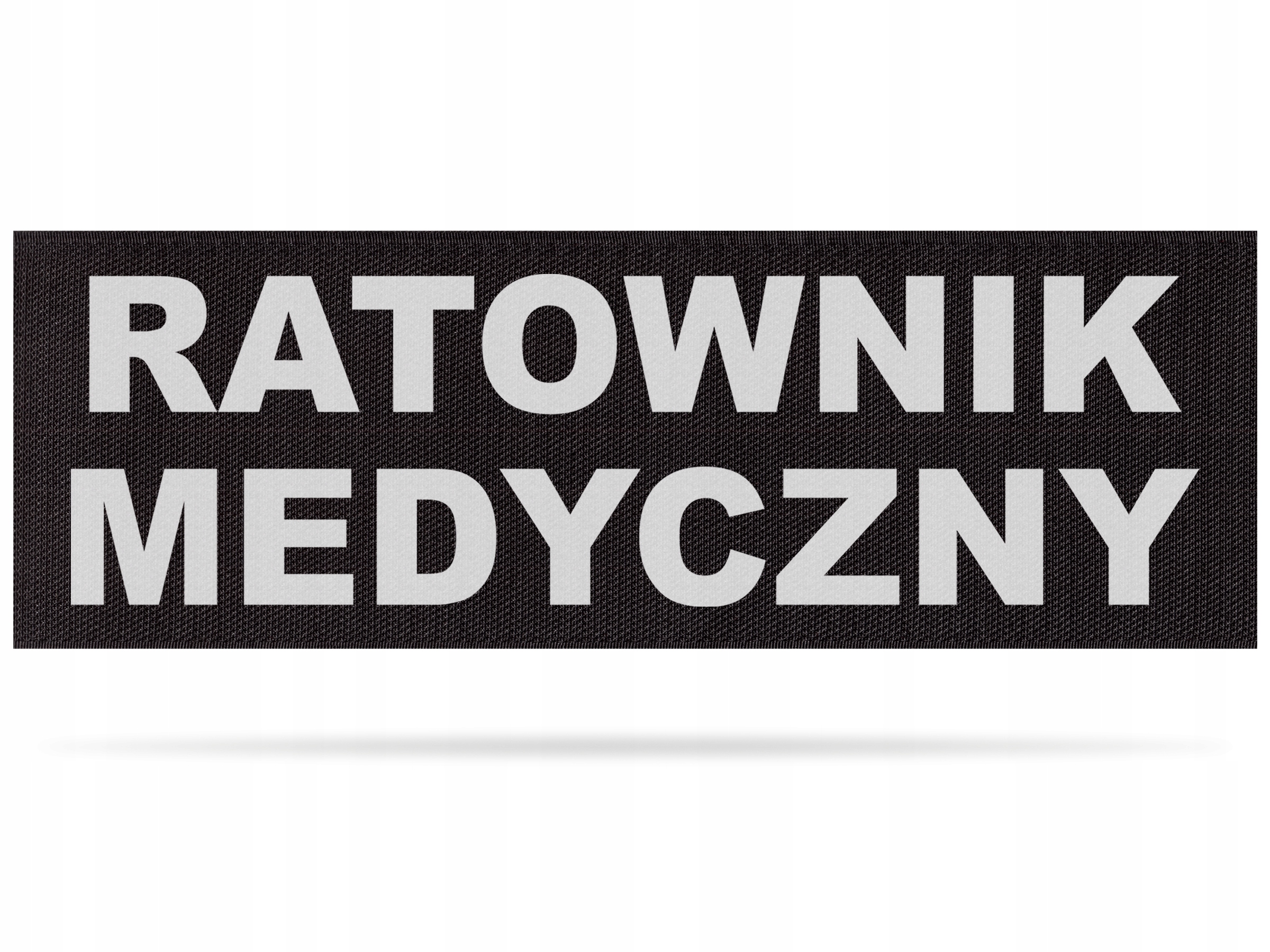 

Ratownik Medyczny Duży Czarny Rzep Odblaskowy