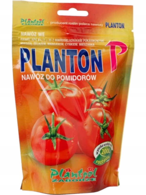 

Nawóz Planton P 200 g do Pomidorów