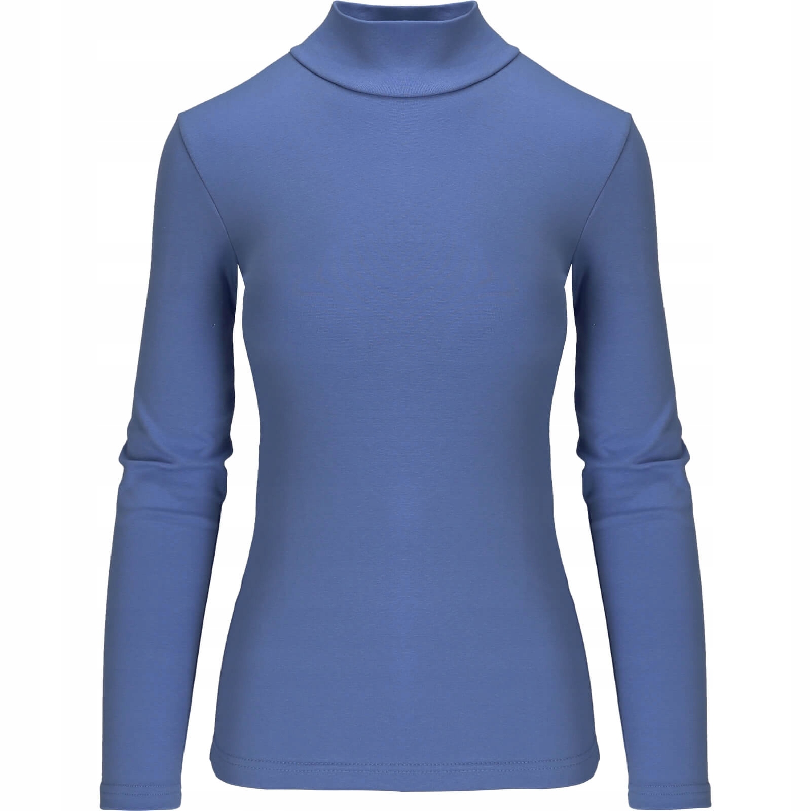 Półgolf Damski Cienki Elastyczny Sweter chaber M Wzór dominujący bez wzoru