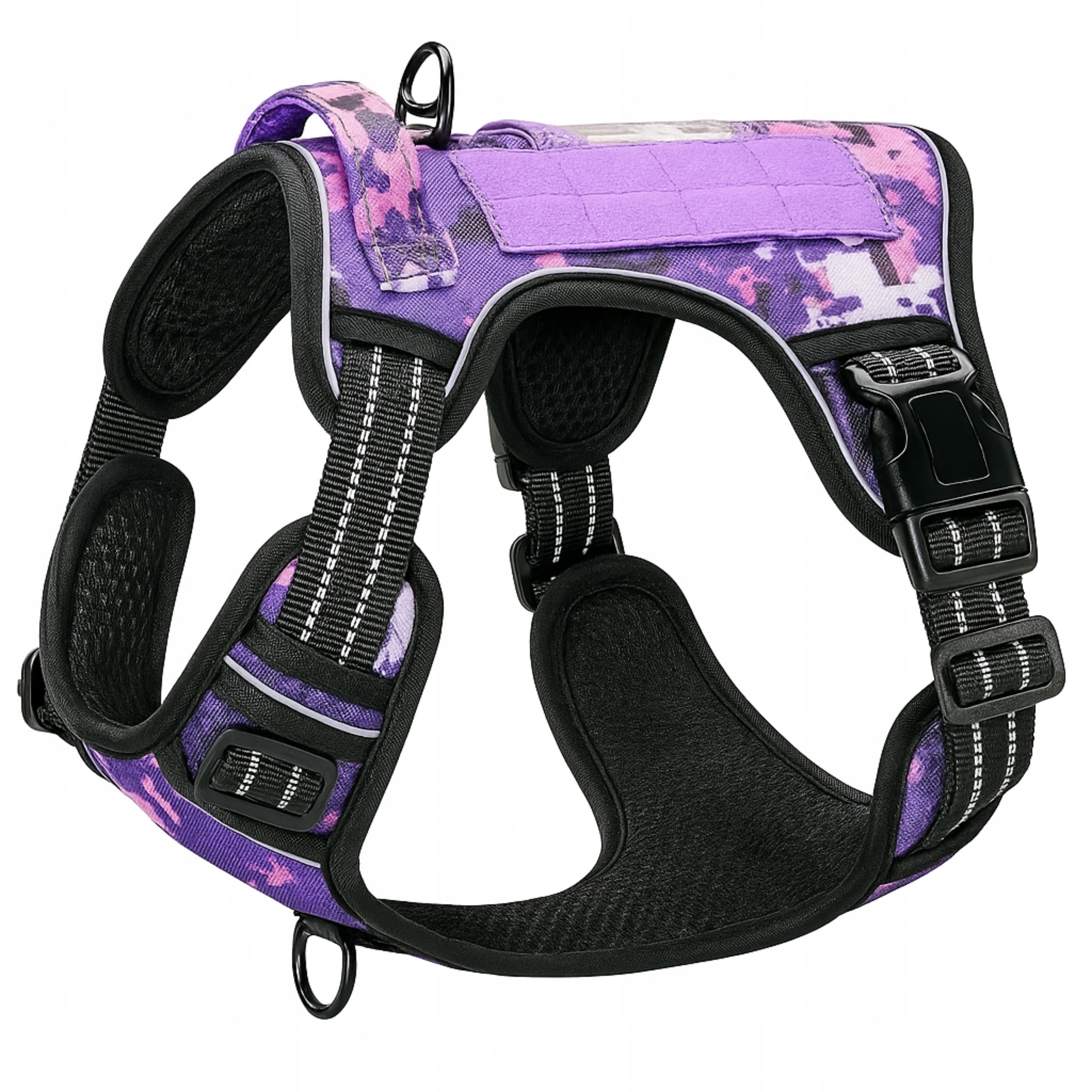 Levně Postroj pro střední velkého psa, odolný, Easy Walk, nastavitelný, velikost S, reflexní