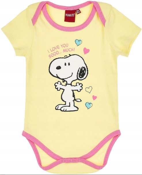 

Snoopy Body bawełniane roz 92 cm
