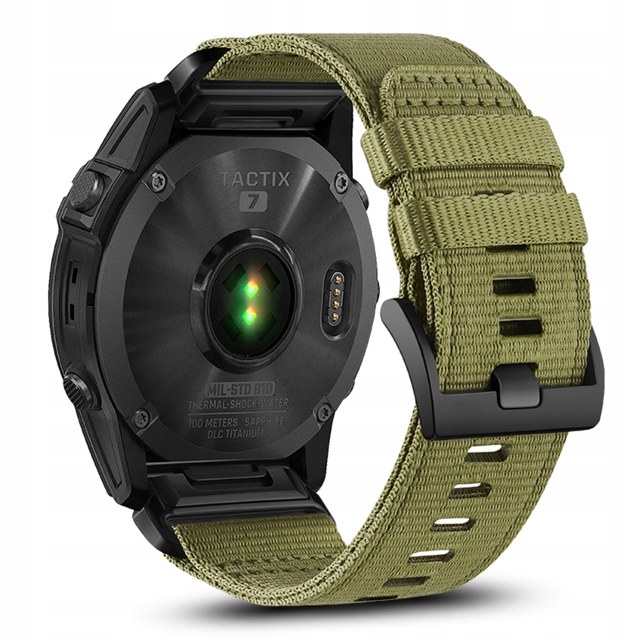 Pasek Nylonowy do Garmin Fenix 3 5X 6X 7X 8 9 51mm Pro Solar Tactix Descent