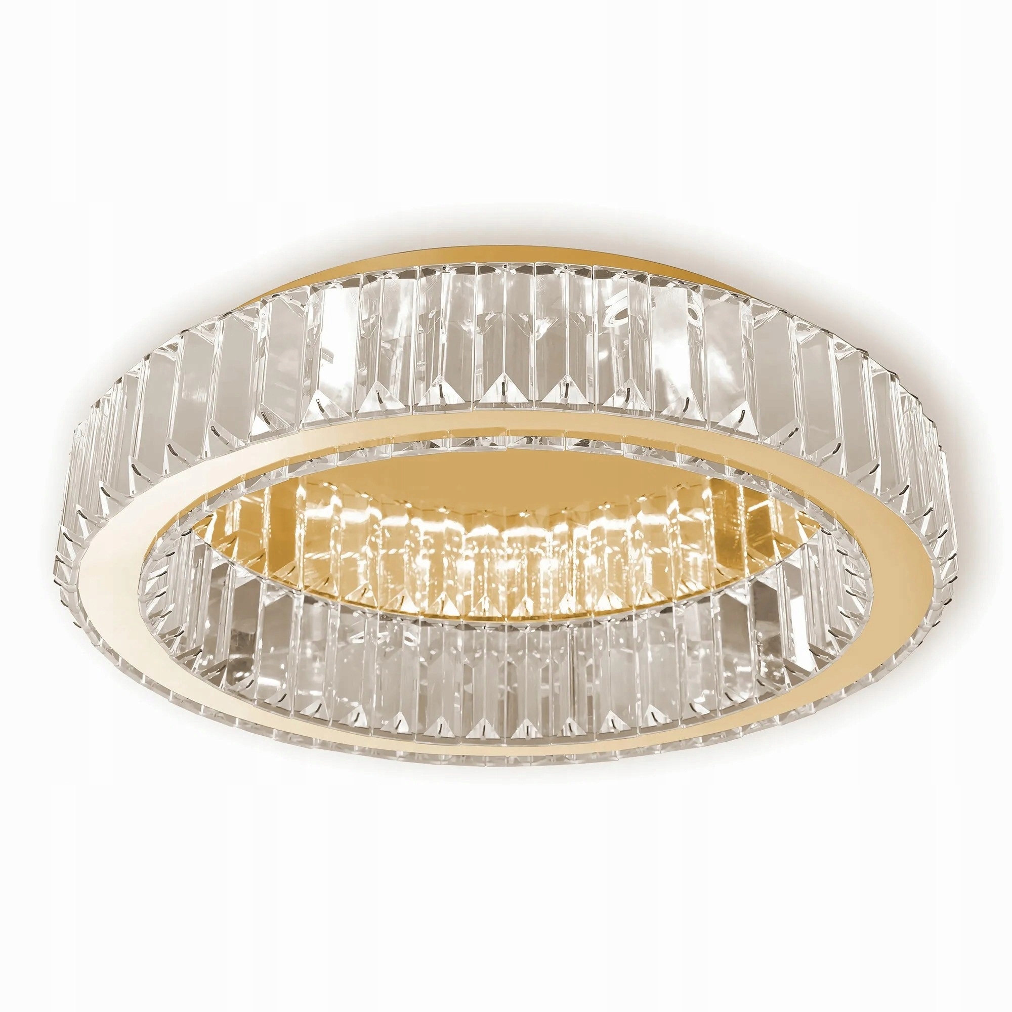 Stropní Svítidlo Zlatá Křišťálová Moderní lampa do obývacího pokoje Toolight