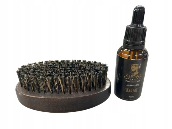 BARTZART OLEJEK DO BRODY + SZCZOTKA DO BRODY 7D55 Marka bez marki