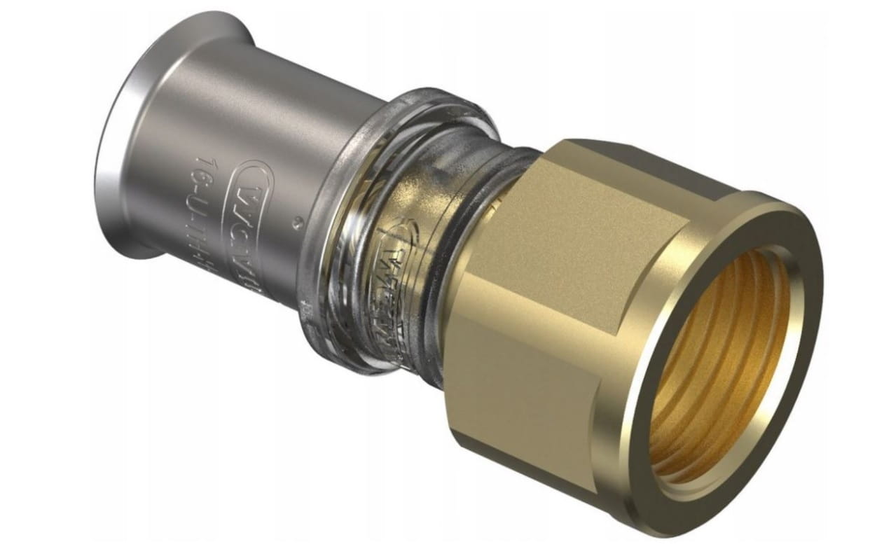 

Złączka 16x1/2 Gw zacisk mosiężna M5 4064245 Wavin