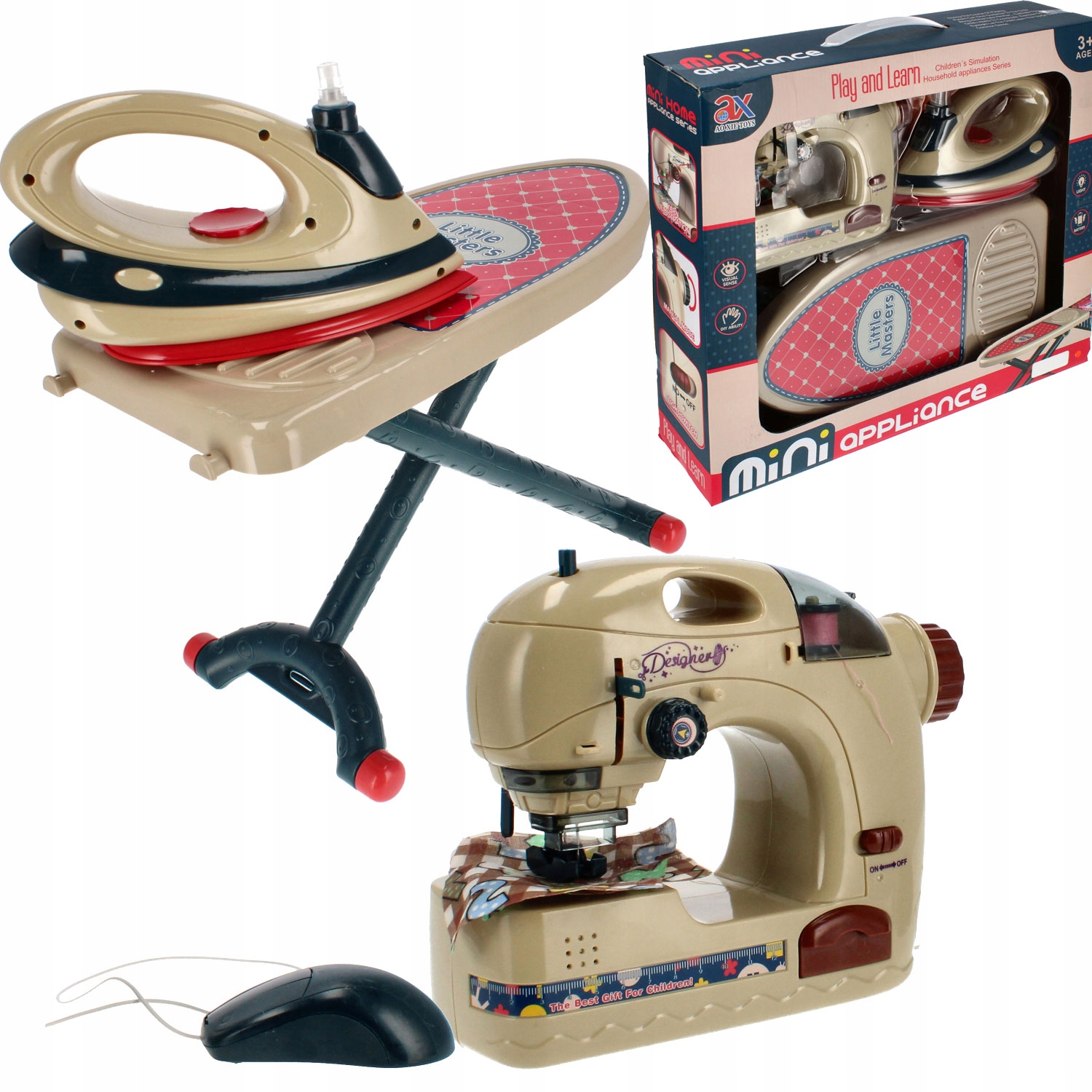 ПРИНАДЛЕЖНОСТИ ДЛЯ ГЛАЖКИ, УТЮГ, ШВЕЙНАЯ МАШИНА