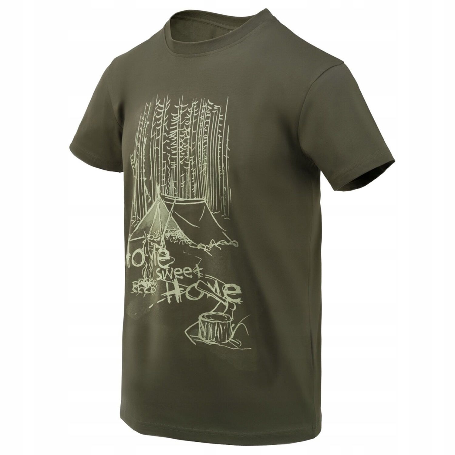 Koszulka T-Shirt Home Sweet Home Helikon Green