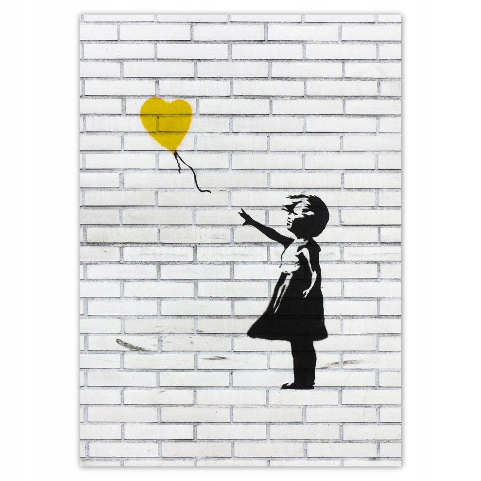 

Plakat 50x70 Banksy Balonik Dziewczyna