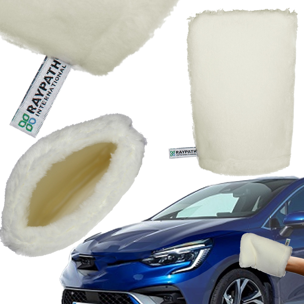 Levně Bílá rukavice Raypath velikost L Čisticí povrchy Na Mokro s Nanostříbrem