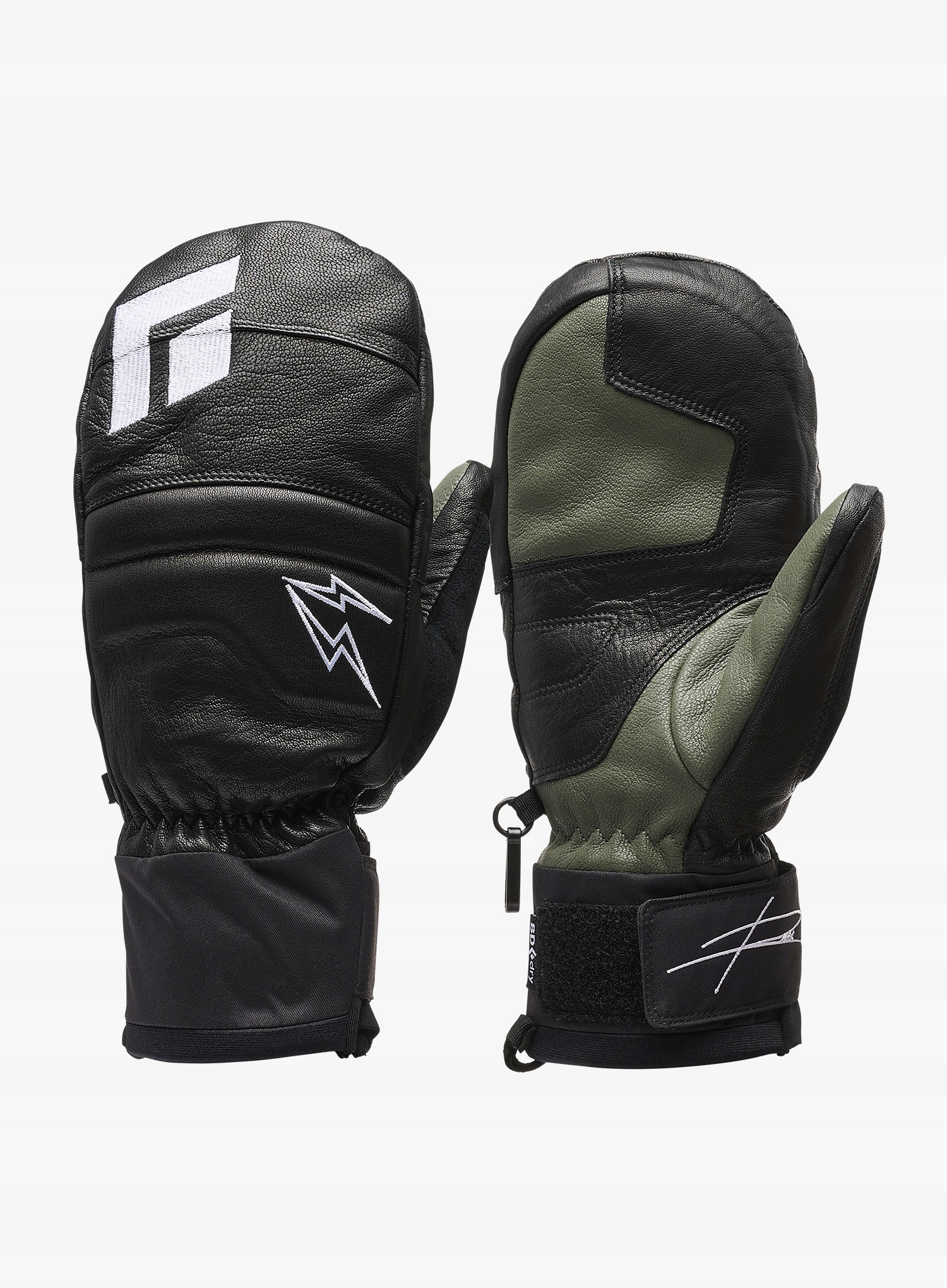 Rukavice Black Diamond Spark Mitt X Max Palm paw černá/tundra XL