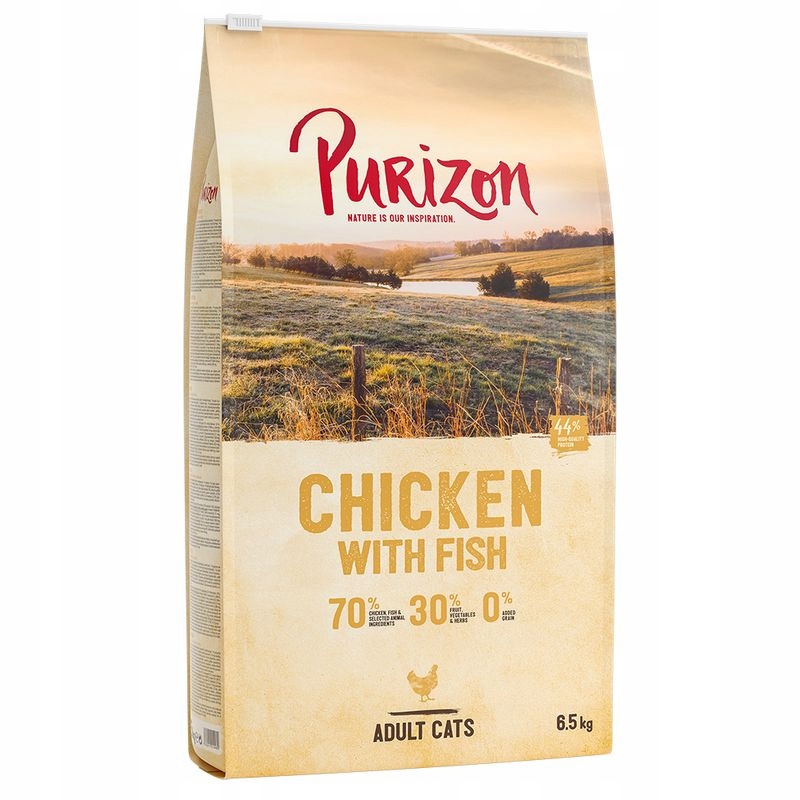 Purizon Kurczak z Rybą 6,5kg karma dla kota
