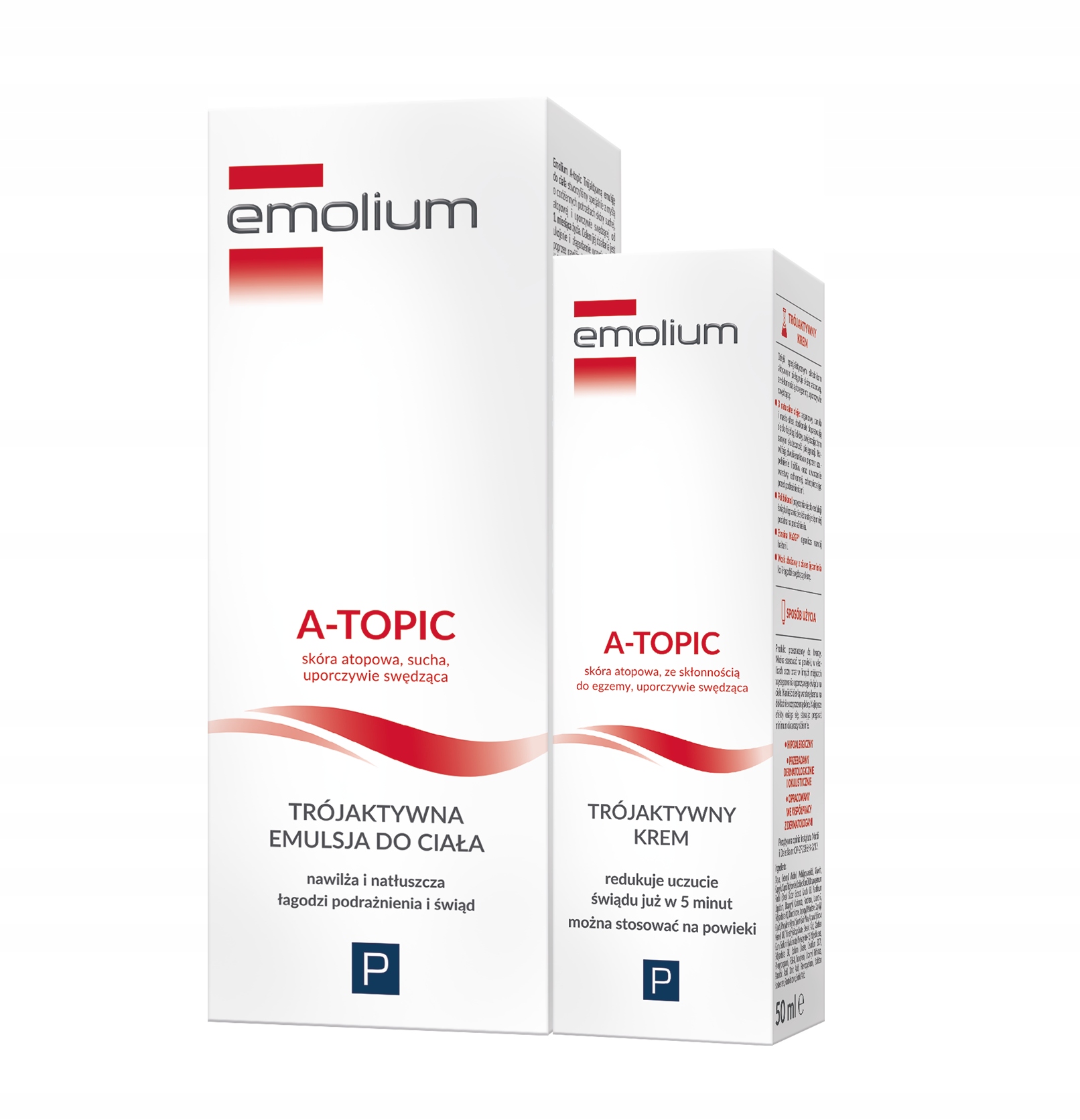 Zestaw Emolium A-Topic emulsja+krem