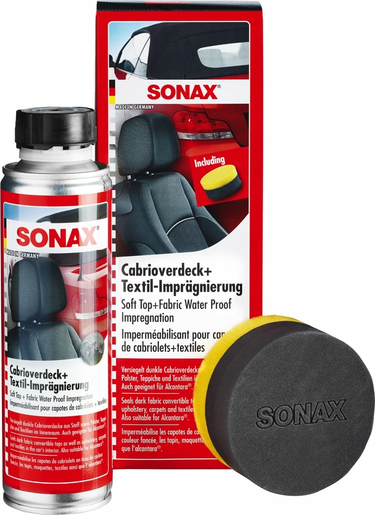 

Sonax Impregnat Do Dachu I Tapicerki W Kabriolecie
