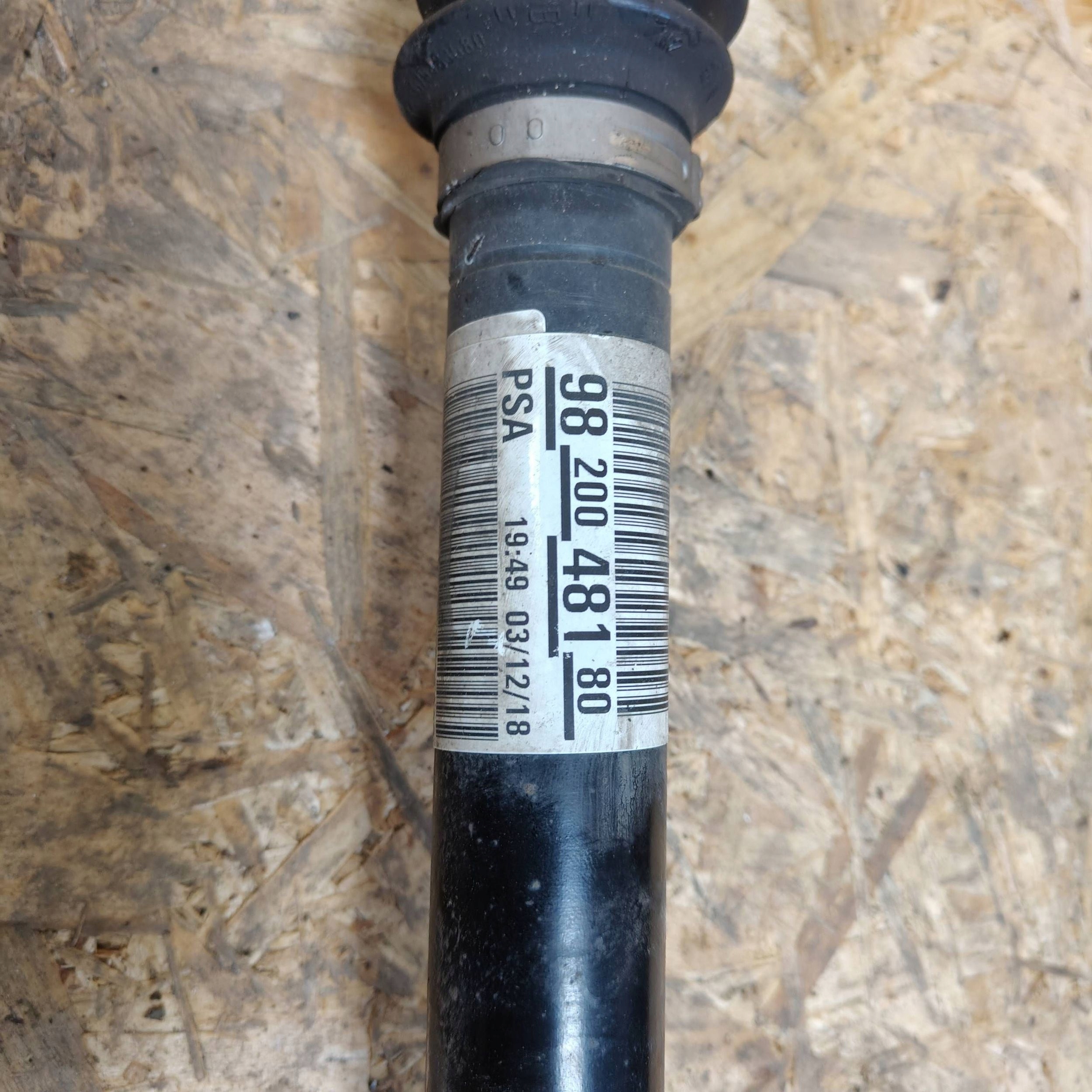 semi-axis front front side left Citroen Jumpy 9820048180