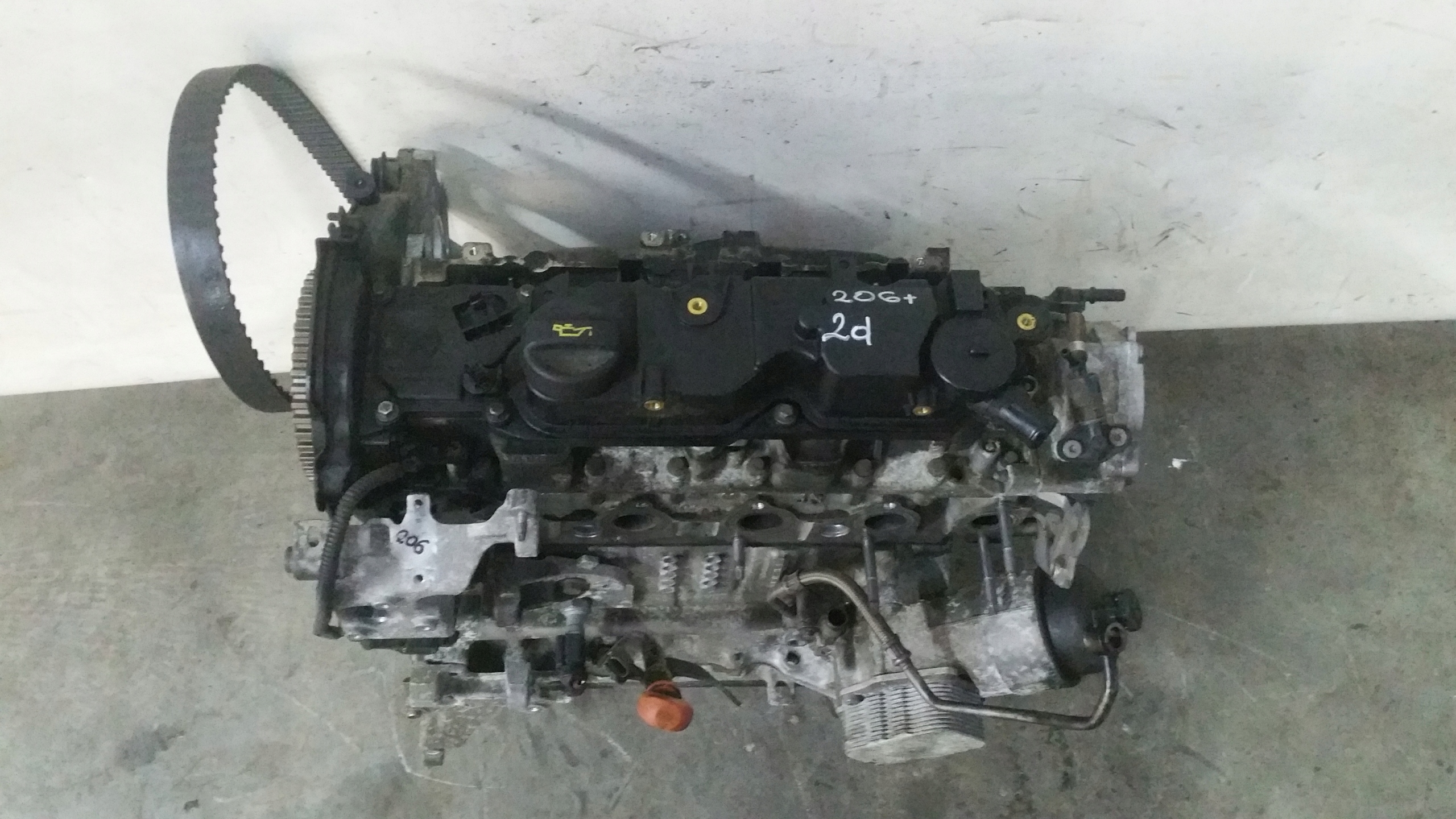 Двигатель 1,4 peugeot 206+