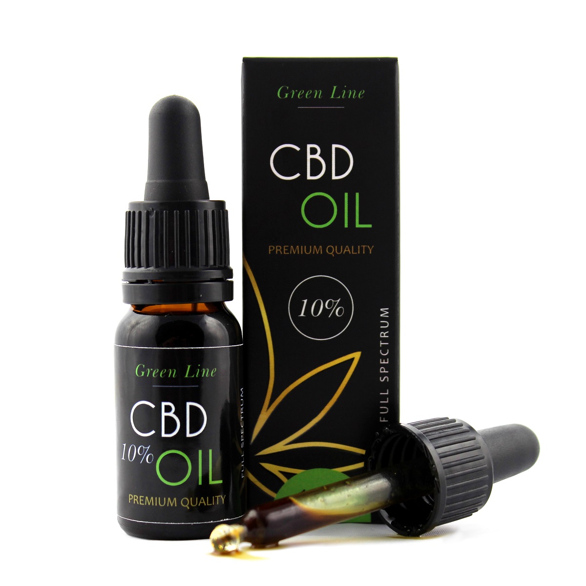 

Olejek Konopny Cbd 10% Ekstrakt 10ml Green Line