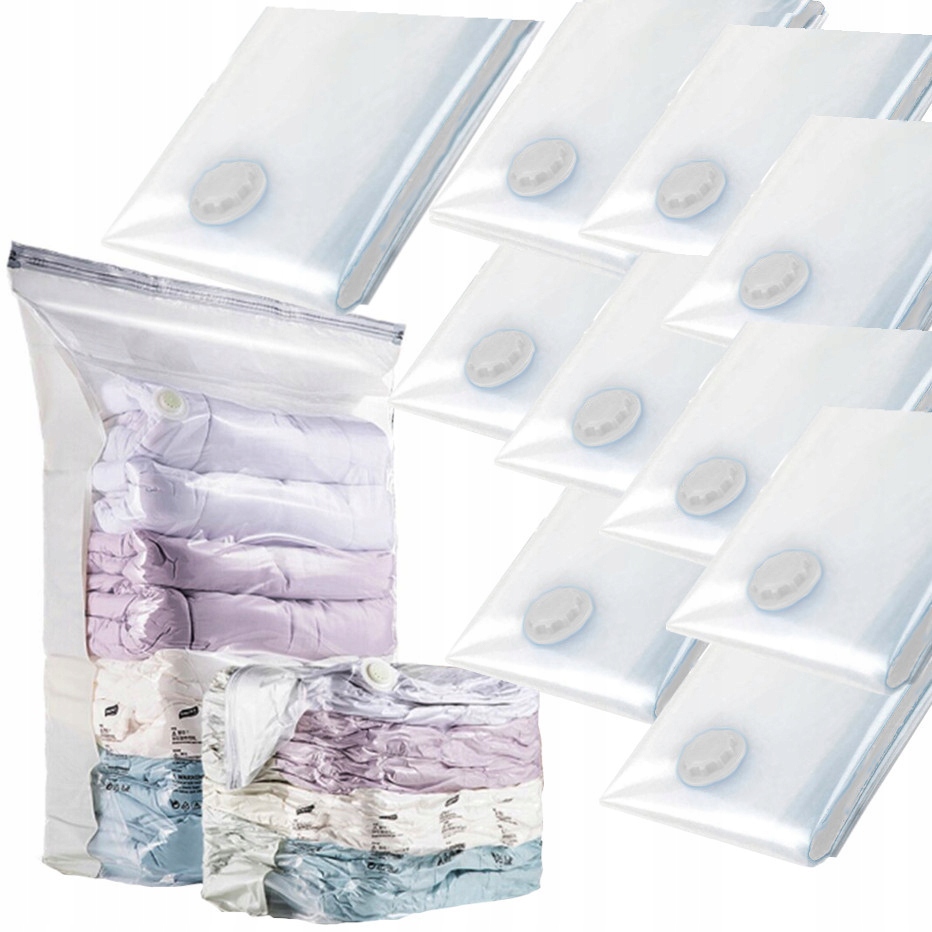 

Zestaw Worki Próźniowe Max Rozmiary 10 Sztuk Duże