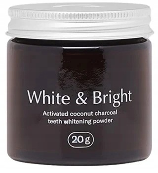 Proszek do wybielania zębów węgiel kokosowy Smilebite White & Bright 20 g