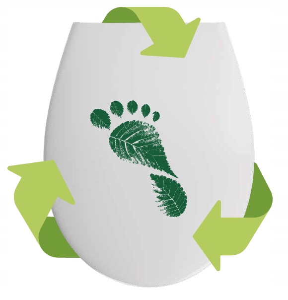 Wc sedátko s pozvolným sklápěním pro Kolo Rekord ekologická recyklace Wc