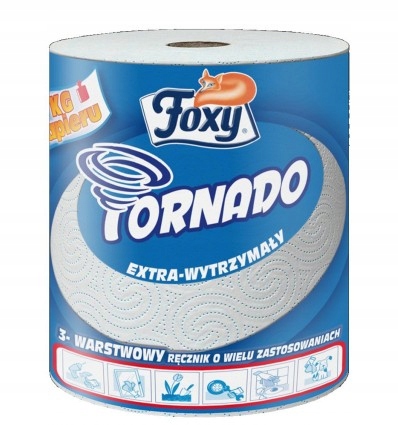 

Foxy Tornado Ręcznik Papierowy 1 szt (3 warstwy)