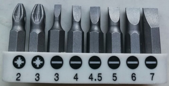 

Zestaw Bitów Końcówek Sl Pz 8 szt