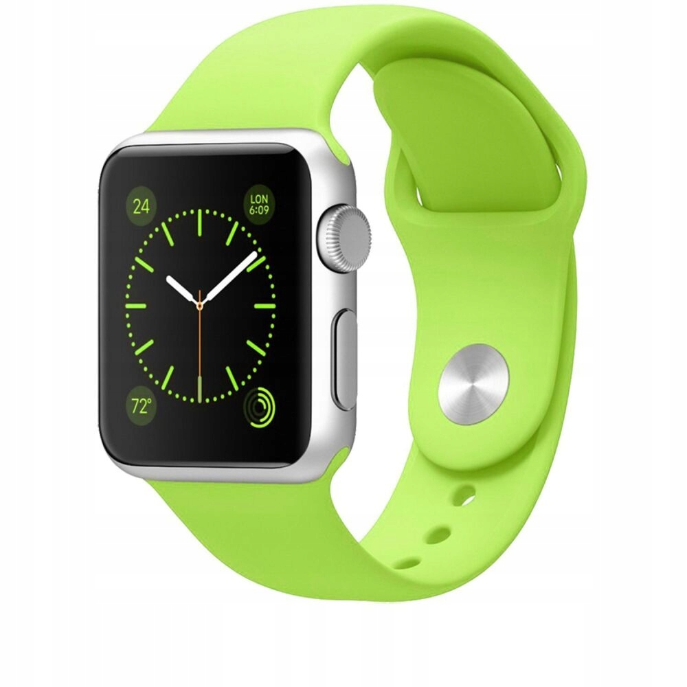 

Pasek iwatch do Apple silikonowy zielony 38/40/41