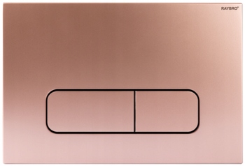 Raybro Splachovacie Tlačidlo Pre Wc Mocha 55, Rose Gold