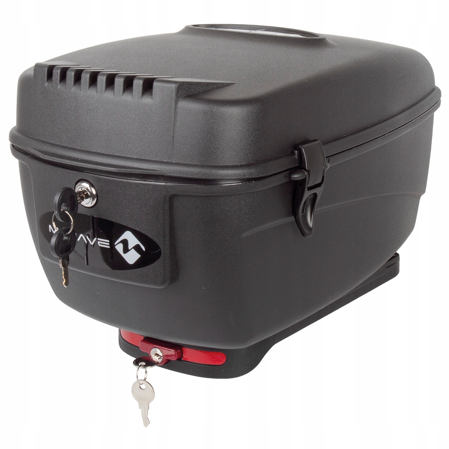 kufer M-wave Amsterdam na bagażnik 17L z bazą na kluczyk