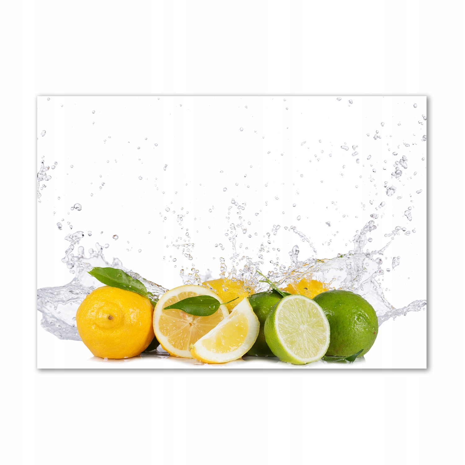 

Foto obraz szkło akryl Cytrusy i woda 100x70 cm