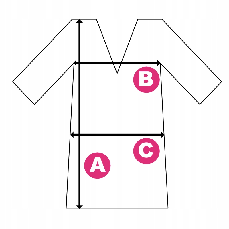Czarne PAREO sukienka plażowa HAFT tunika BOHO Wzór dominujący bez wzoru
