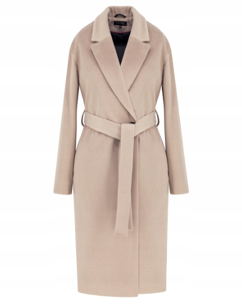 Podzimní a zimní kabát Zartex Selena Latte XL Aw 24