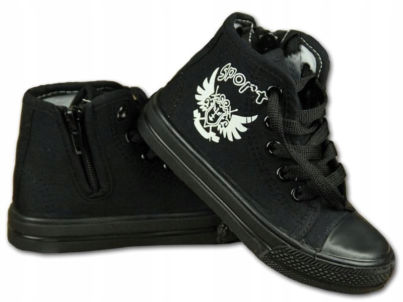 

Trampki wysokie r.25/14,2cm zamek