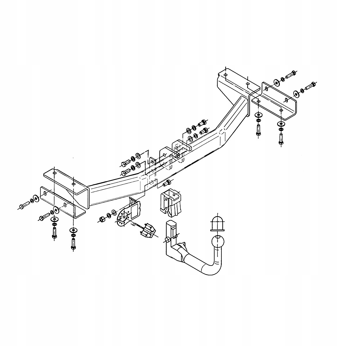 Hak holowniczy Wypinany do Hyundai ix35 LM SUV 10-15 MODUŁ 13 PIN GRATIS Producent Steinhof