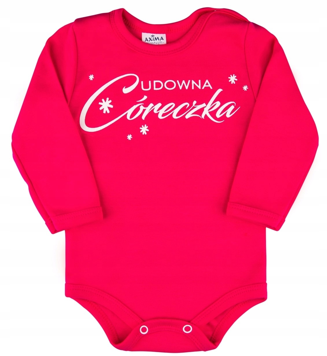 

Body długi rękaw napis Cudowna Córeczka - r. 62