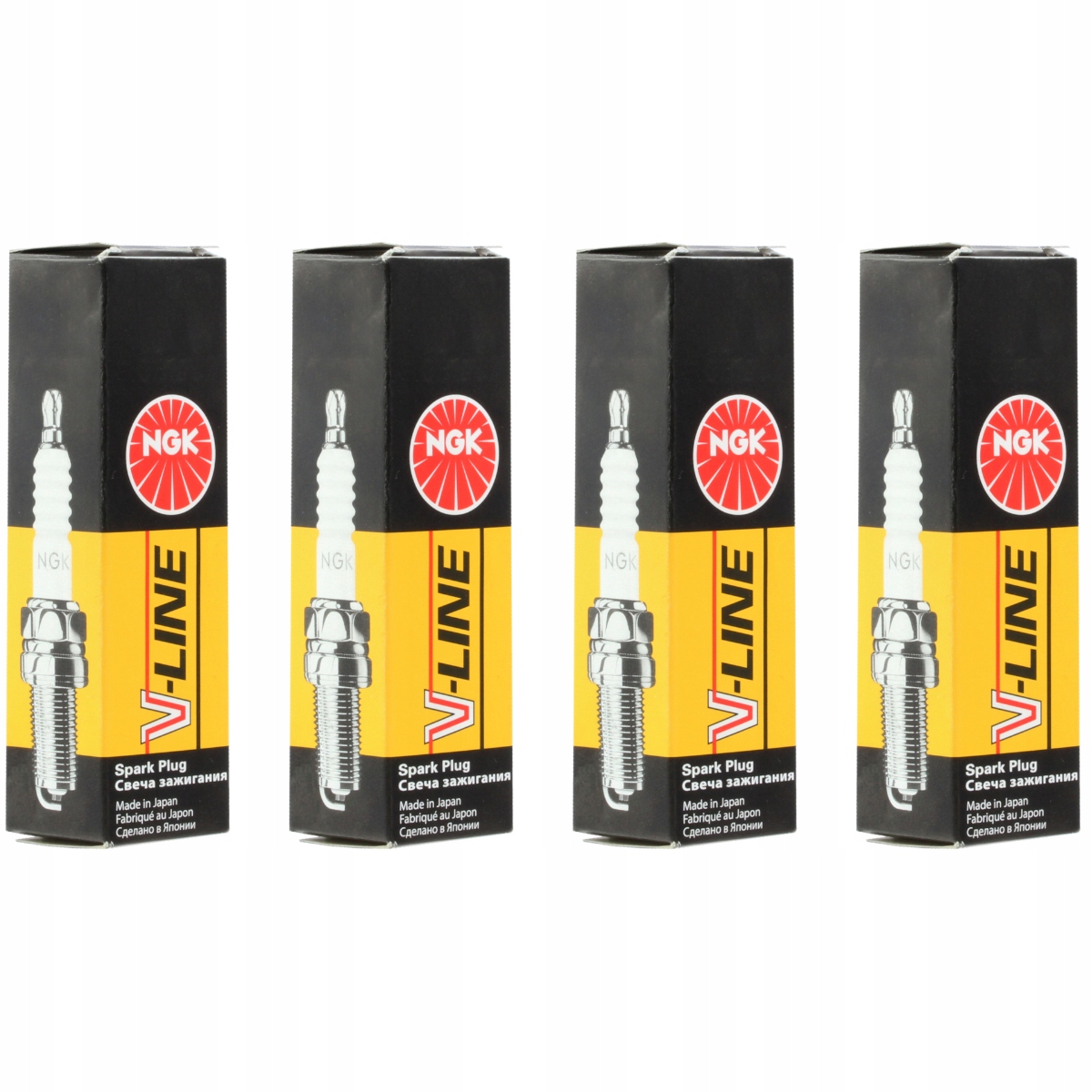 4X NGK ŚWIECA ZAPŁONOWA V-LINE 97237