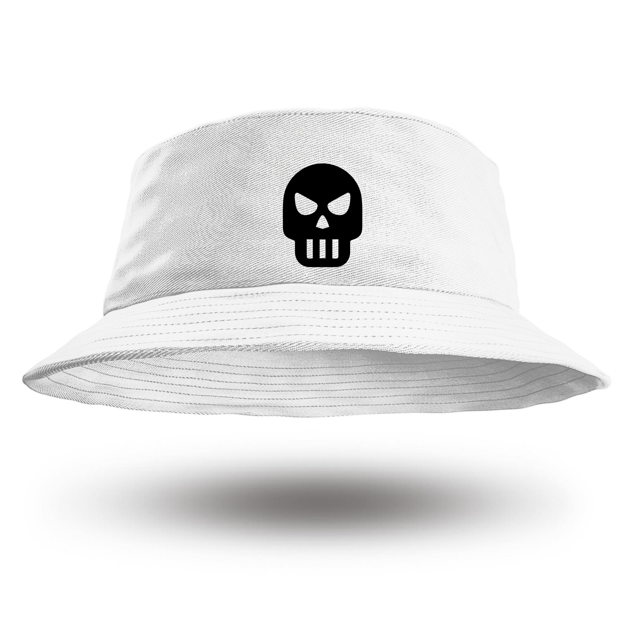 

Biały Bucket Hat Kapelusz Rybacki Skull Czaszka