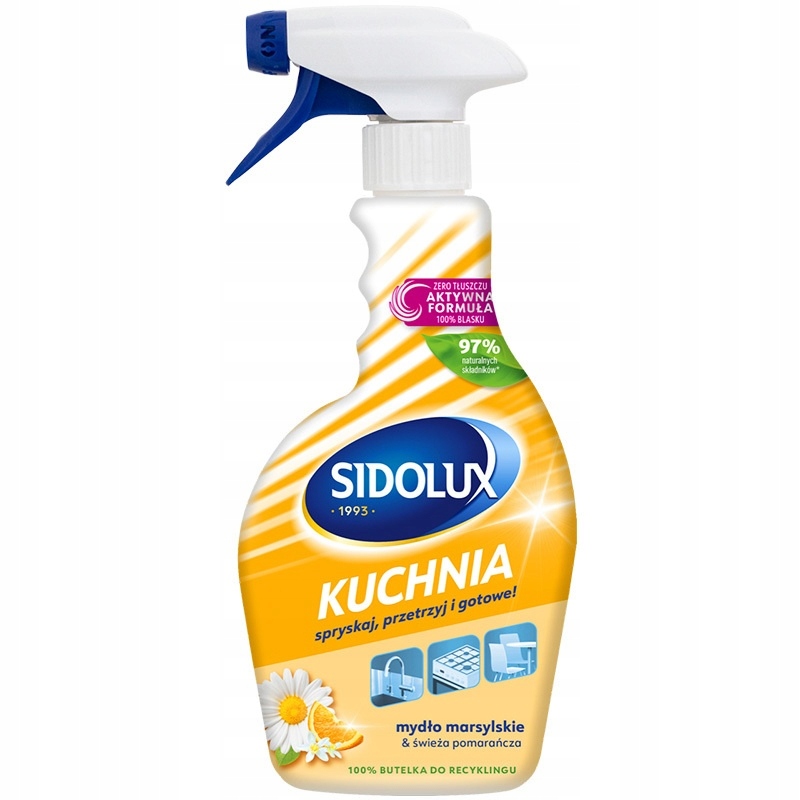 

Sidolux Kuchnia Spray Mydło Marsylskie & Śwież