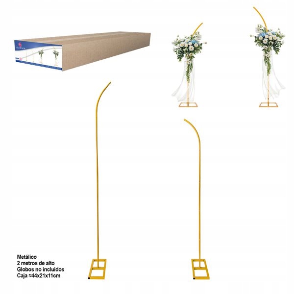 Sada 2 kusů půlkruhových rámů pro svatební dekorace