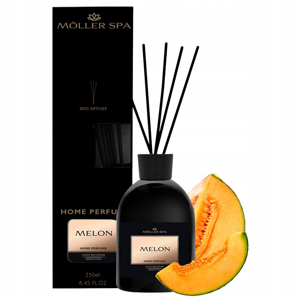 Levně Vůně Svěží Meloun Do Domácnosti Tyčinky Osvěžovač 250 ml Velká Objem