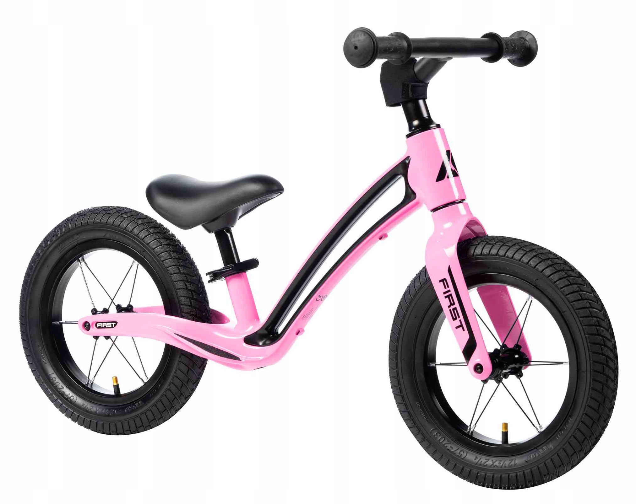 Rowerek biegowy Karbon First 12" 2021 Różowy