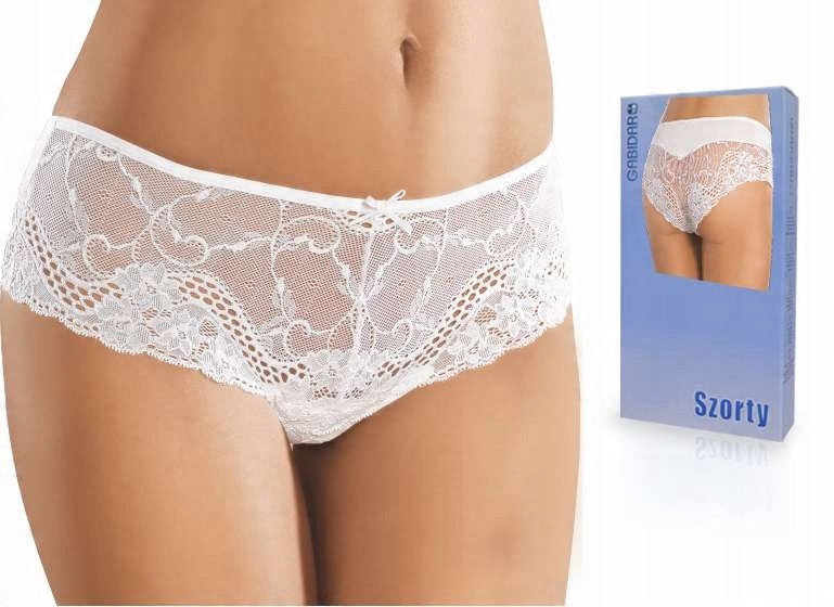 

Szorty damskie Gabidar 130 Bawełna , Białe , S