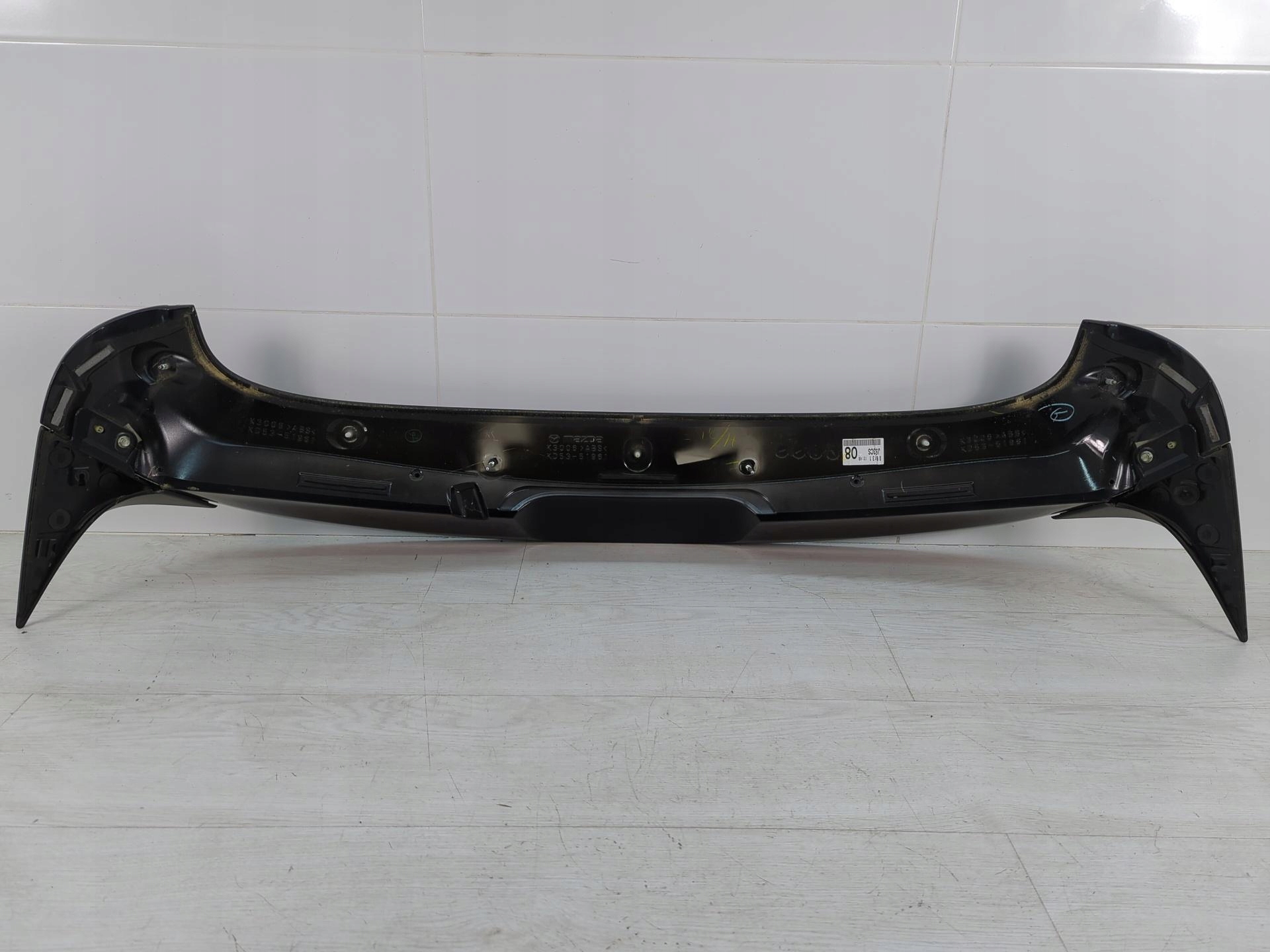спойлер крышки багажника mazda 2018 KD53-51961 KD6 2