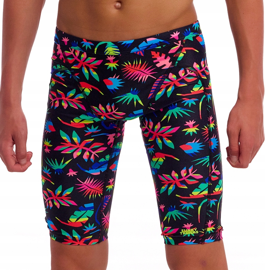 Spodenki Funky Trunks Lost Leaf jammery chłopięce 152-164cm/12/UK28