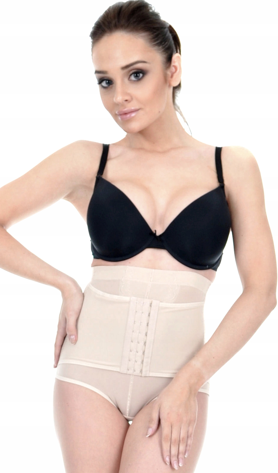 Orirose MAJTKI figi mocno WYSZCZUPLAJĄCE brzuch modelujące talię PUSH-UP Rozmiar L/XL