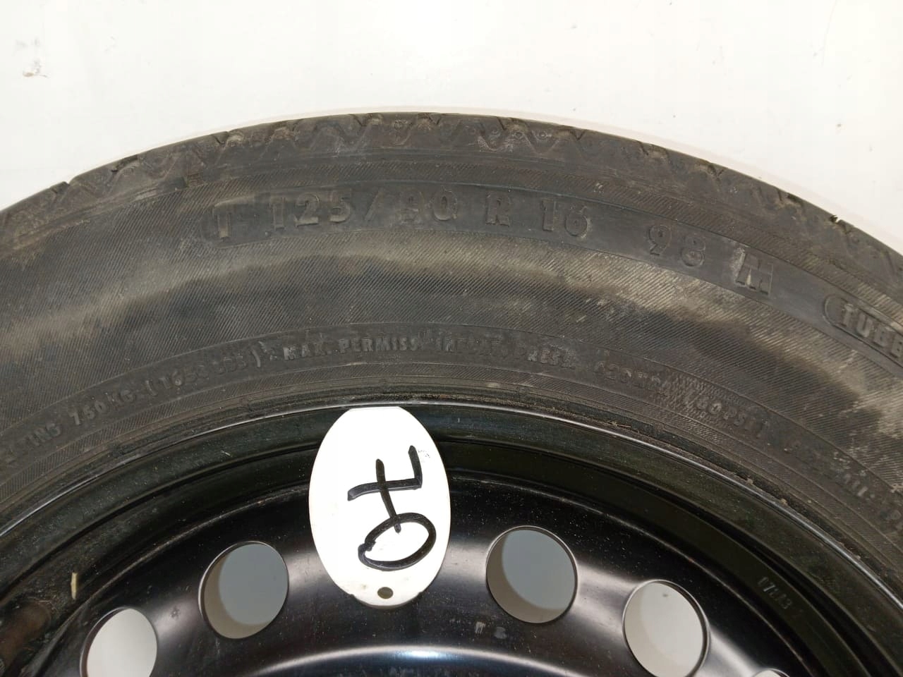 KOLO DOJAZDOWE FORD MONDEO MK4 125 80 R16 Bolts pattern 5x108